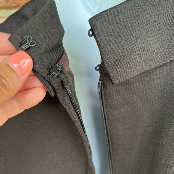 Vintage black and orange formal maxi dress size Mediuim - Picture 8 of 9